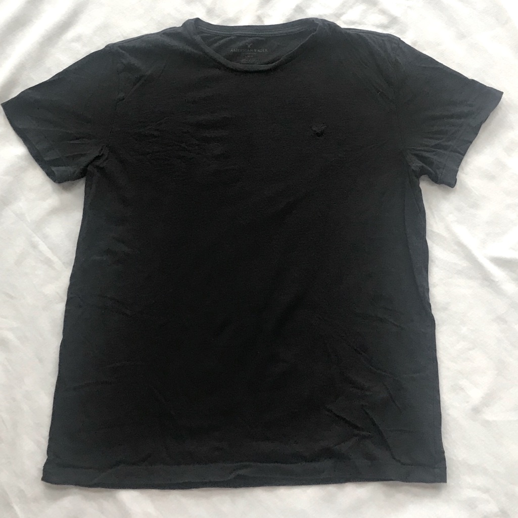 American Eagle Basic Black T